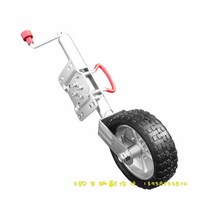 텅잭 호주식 탑핸들 트레일러 잭 받침 라이더 고무, 10 인치 장착 팩이 없습니다