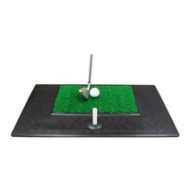골프 연습 스윙 매트 고무판 퍼팅 타석 개인 가정용, 드라이브매트