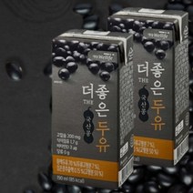 대상웰라이프 더 좋은 두유 190mlx24팩 x2박스 검은콩 무설탕 무가당 두유