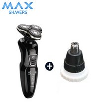 맥스 전기 방수 3헤드 입체 면도기+코털정리기, 맥스면도기+코털정리기(증정)