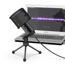 FIFINE K683A PC 스마트폰 겸용 콘덴서 마이크 USB TYPE-C 씨타입 온라인 수업 게임 개인방송 전문녹음 핫굿, 상세페이지 참조