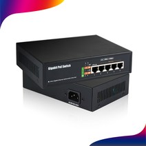 이지넷유비쿼터스 NEXT-POE3005GF 10/100/1000Mbps 5포트 POE스위치허브 AC전원타입