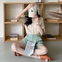 코코블랑 유어 소프트 린넨 반팔 셔츠