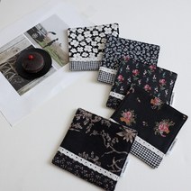 코지코튼 십일월의 감성 티코스터 1p (5style), 미니꽃