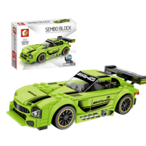 1+1 호환 레고 자동차 중국 씨티 레이서 부가티 미니카 셈보 어닐이날 선물 페라리 포르쉐 맥라렌 OR37, 단일사이즈, 에메랄드