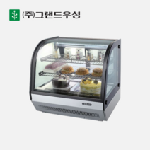 우성 업소용 제과 쇼케이스 곡면 카운터탑, 사각형, LED 백색(기본)