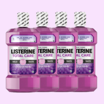 LISTERINE 리스테린 토탈케어 마일드 순한맛 750ml 4개