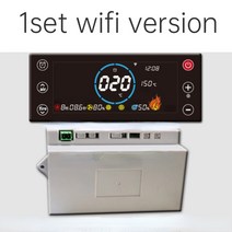 LED 디지털 디스플레이 펠렛 스토브 제어판 회로 기판 난로 컨트롤러 가정용 220V 부품, 01 1set wifi