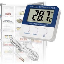 캥거 측정기 온도계 온도 습도계 디지털 냉장고 KGA-081, 쿠팡위드유 1, 쿠팡위드유 본상품선택