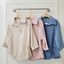 무자크 TC01 카라 양옆 셔링블라우스 MM6WBL14