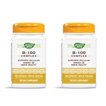 네이쳐스웨이 B-100 컴플렉스 B2 코엔자임 포함 캡슐, 100개입, 2개