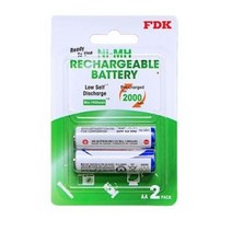 FDK AA충전지 2000mAh 건전지 2알