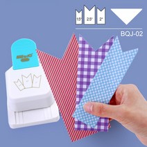 천공기 펀치 사무용품크리 에이 티브 레이블 구멍 펀치 태그 책갈피 펀처 꽃 종이 커터 어린이 공예 펀치 diy 수제 도구 사무실 바인딩 기계, bqj-02