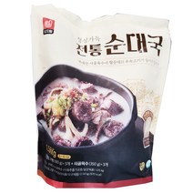 트레이더스 도드람 전통 순대국 530G X 3 아이스박스포장, 3개