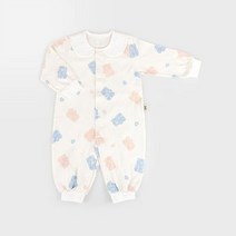 [메르베] 젤리꼬미 신생아 바디슈트/북유럽아기옷_사계절용