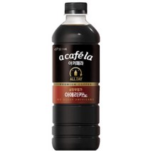 빙그레 아카페라 올데이 아메리카노 1000ml 2개