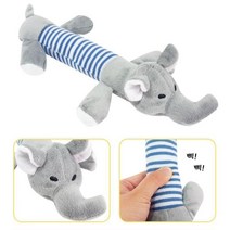 칭찬 페키니즈장난감 교육 시츄인형 분리불안 강쥐애착인형 오래사용 긴봉제 소리, 1개, 오리