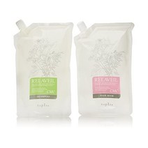 나플라 Relaveil CMC 샴푸 33.8 fl oz1000 ml & CMC 헤어 마스크 35.2 oz1000 g 세트리필