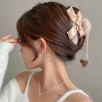 미다미 라네쥬 보들 드롭 집게핀