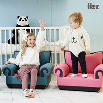 [이쯔] 코코 1인용 아기쇼파 / 유아 어린이 선물 의자 두자녀 소파, 코코 유아소파:퍼플