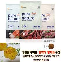퓨어네이쳐 강아지사료 1.2kg 수제발비누 증정, 연어와감자