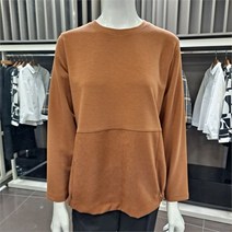 모스코나 SH02 골덴배색 티 블라우스 MOLA22NZ1