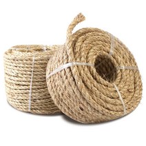 고양이 캣 새끼줄 코아 코이어 쥬트 로프 녹화끈 볏짚, (10mm) 30m