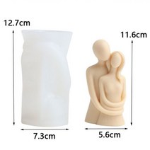 가재은신처 베타은신처 산호석 산호초 큰산호 쉘 모양 촛불 실리콘 금형 3D 아로마 테라피 수제 간장 왁스, 06 Lovers