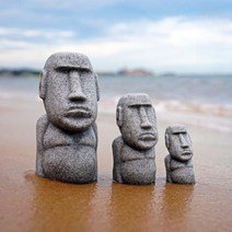 모아이석상 조각상 장식 석상 선물 인테리어 어항 조형물 8종, A 모아이석상 조각상 피규어