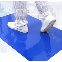 스티키매트 병원 바닥스티커 60x90cm 분진제거매트 클린지 끈끈이매트