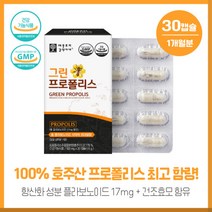 가족건강을 위한 호주산그린프로폴리스 식물성캡슐 30캡슐 식약처권장량100% 프로폴리스 플라보노이드 17mg 아연 하루 1알, 본문참고, 본문참고