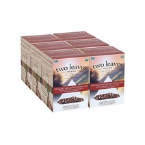 Two Leaves and a Bud Organic Mountain 하이 차이 홍차 티백 100개 유기농 홀리프 풀 카페인 피라미드 향 주머니 백 우유 설탕 꿀 또는 플레인 맛있게