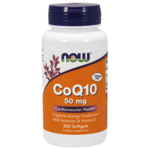 나우푸드 Now Foods CoQ10 50mg 소프트젤 글루텐 프리, 100개입 × 1개