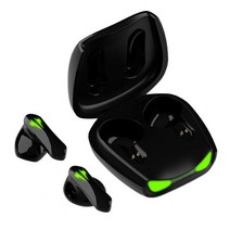 노캔 X16 무선 헤드셋 LED 블루투스 5.1 저지연 프로 게이머 마이크 9D 스테레오 하이파이 Bluetooth 이어, 02 Black