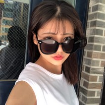 스타일자키 오버핏 캣츠아이 컬러 세련된 선글라스 (5color)