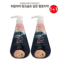 유니크앤몰 페리오 펌프형치약285g 히말리야핑크솔트 플로랄민트 치약, 2개, 285g