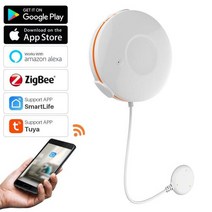 누수탐지기 아파트누수 Tuya Zigbee 30 물 센서 감지기 알람 누수 경보 홍수 오버플로 보안 시스템