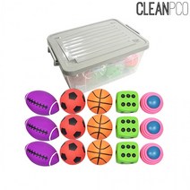 명품소프트 볼세트 15pcs ALC 우드 블럭 잔디 장난감 블록 자석 퍼즐, 단품
