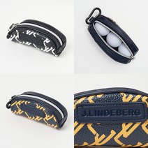 제이린드버그 골프공 파우치 가방 볼 주머니 케이스, 네이비