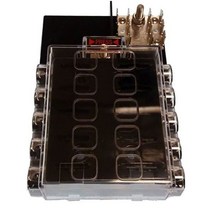 골든쉽 Goldenship 10 퓨즈 패널, One Size Black