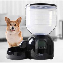 고양이 강아지 자동 급식기 반려동물 배식기 급수기, 업그레이드피더+3.8L급수기