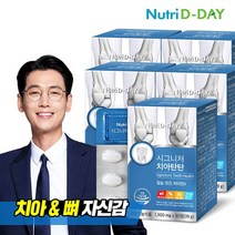 뉴트리디데이 치아탄탄 30정 5박스 5개월분, 흰색계열/01.치아탄탄 30정 x 5박스, 5개