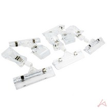 쇼클립집게 POP 메모 걸이 고리 집게 매대 네임텍 홀더 클립이름표 거치대