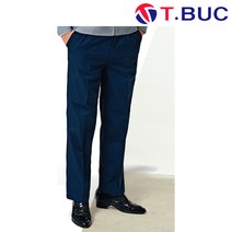 봄 여름 회사 근무복 심플 바지 TB-64P 네이비 28~40 사무실 유니폼 경비원 경비복 바지 남자 하의 티뷰크