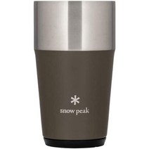 스노우픽(snow peak) 써모470 브랜드 스포츠물병 병 파우치 보온 보냉 텀블러 스벅, 블랙, 1개