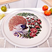 생활용품 경동원쟁반-58cm 특왕대 쟁반/원형쟁반/양은쟁반/트레이/주방용품