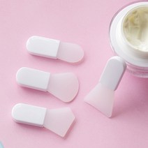 실리콘 팩 브러쉬 마스크 페이스 팩주걱 팩붓, 부채형
