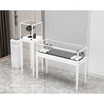 쥬얼리 쇼케이스 유리 진열대 귀금속 선반 목걸이 반지, 상세 페이지 참고, 45x45x140 색상메모