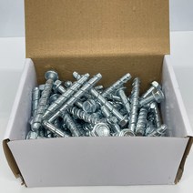 FIXEN 스크류앙카 M8x75mm 1박스 50개입 콘크리트 앙카 픽센 스크류 앵커, 스크류앙카 M8x75mm 1박스(50개)