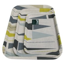 돌핀 화이버글라스 스코드 논슬립쟁반 예쁜주방용품 카페트레이 소중대, S 소